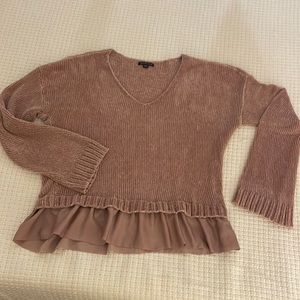 American Eagle Outfitters chenille sweater L